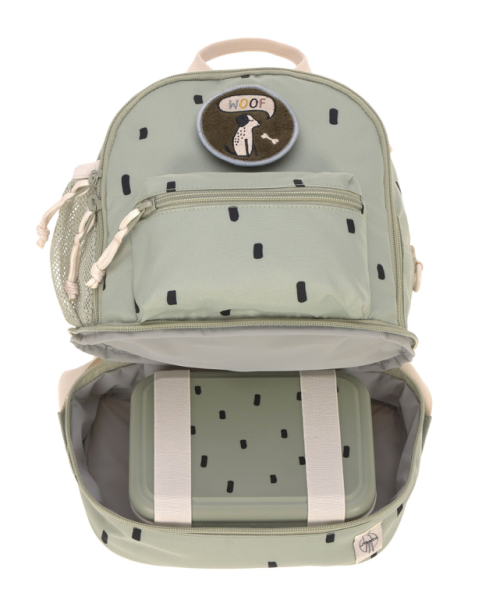 Lässig - Kindergartenrucksack Happy Prints Olive
